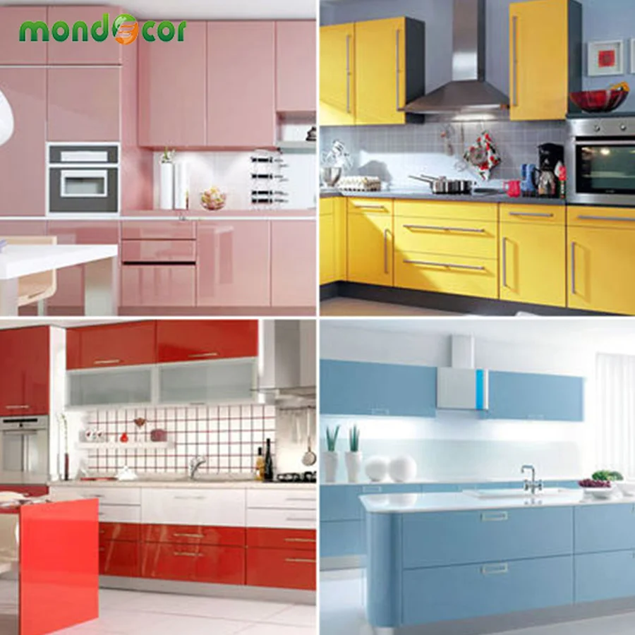 

Pearl Color Self Adhesive Decor Wall Sticker Environmental Wallpaper for Furniture Renovation Bookshelf Oil-proof Kitchen Decor