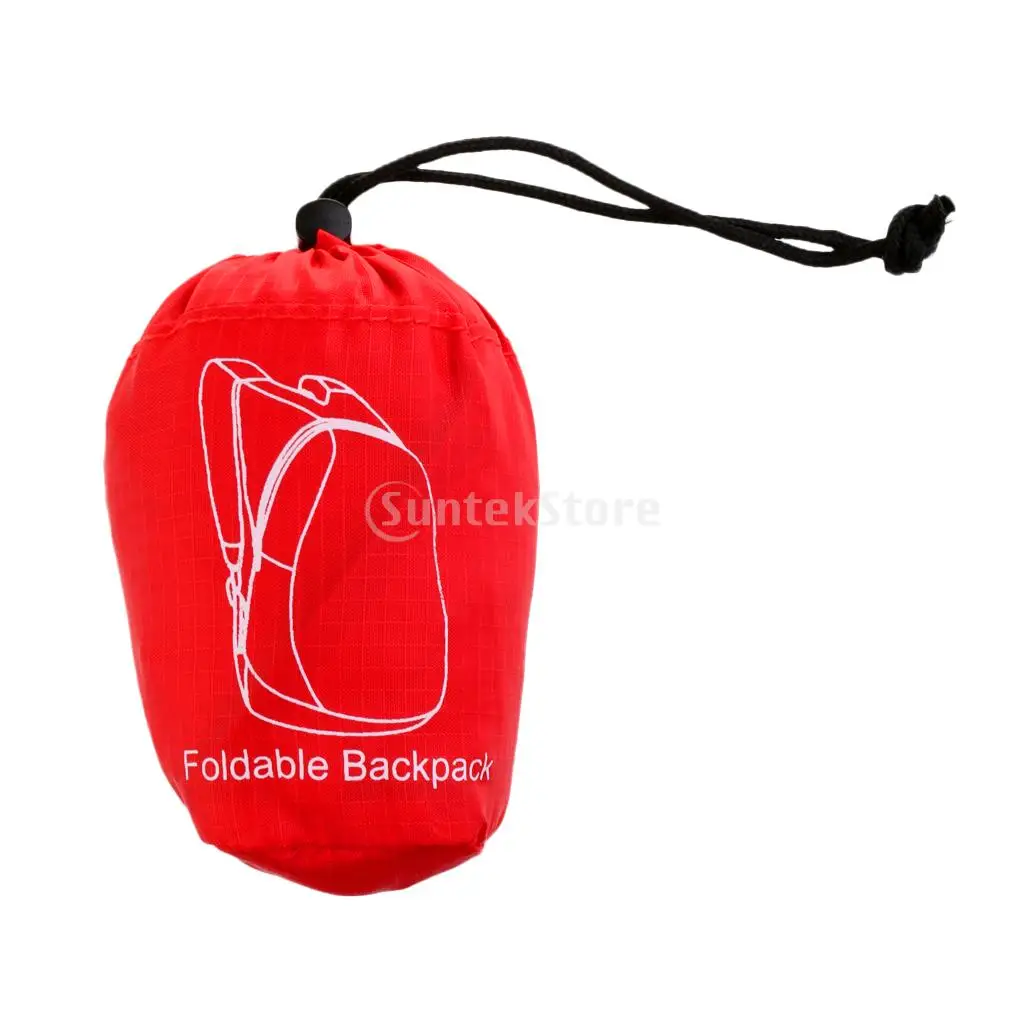 Lightweight Foldable Backpack Waterproof Folding Day Pack Packable Ultralight Outdoor Camping Hiking Travel Pack Shoulder Bag