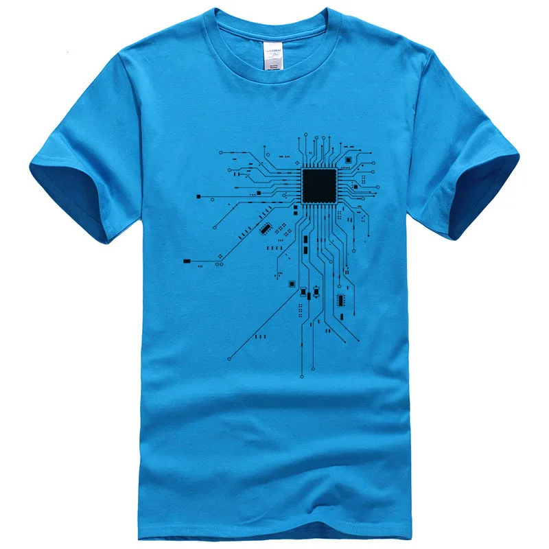 Men GEEK Nerd Monster Hacking PC Player Team CPU Core T-shirt 2018 Summer Printed Cotton O-neck Tshirts Casual T-shirts Men GEEK Nerd Monster Hacking PC Player Team CPU Core T-shirt 2018 Summer Printed Cotton O-neck Tshirts Casual T-shirts