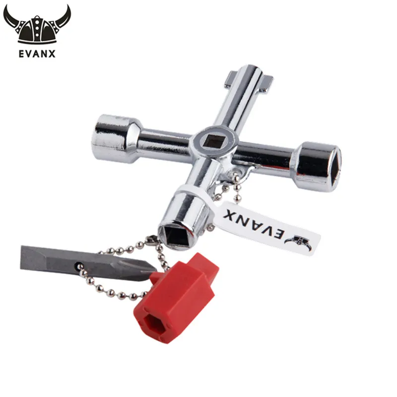 EVANX 5 In 1 Wrench Cross Switch Key Set Wrench Square Triangle
