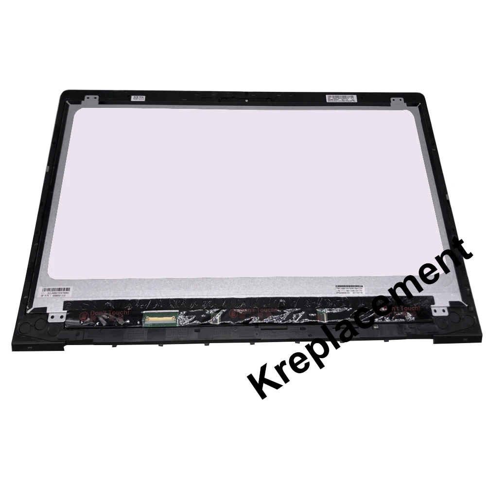 price cut  For HP P/N 925547-001 Front LCD Screen+Touch Digitizer Glass +Frame Assembly FHD 1080P 17.3