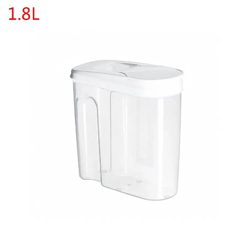 1.8L/2.5L Крупы s контейнер для хранения герметичный Пластик Кухня Еда буферная ёмкость Крупы зерна фасоли риса закуски коробка канистры банки