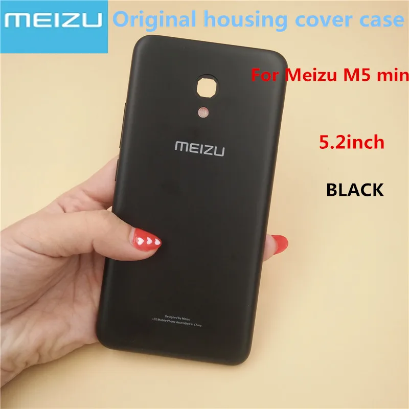 

100% original new Official Back Battery Cover Housing Case for Meizu M5 Mini Replacement Parts 5.2inch