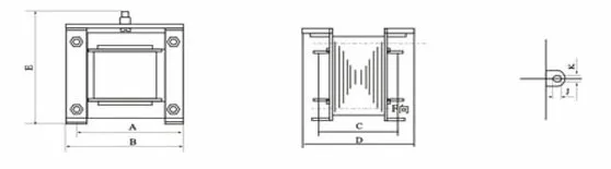 Output-AC-6.3V-12V-24V-36V-110V-220V-Single-Phase-Control-Transformer-50VA