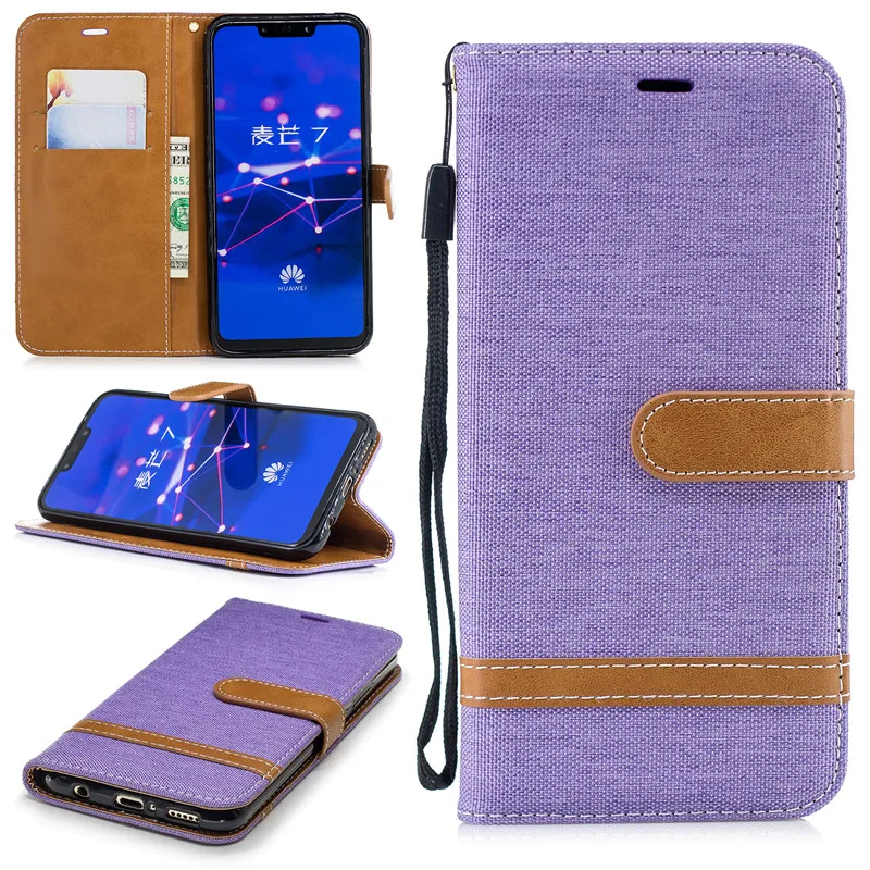 Case For Huawei P30Pro P20Lite Leather Flip Wallet Case For Huawei Mate20 20Pro 10Lite P Smart 2019 P10 Case Painted Phone Cases (12)