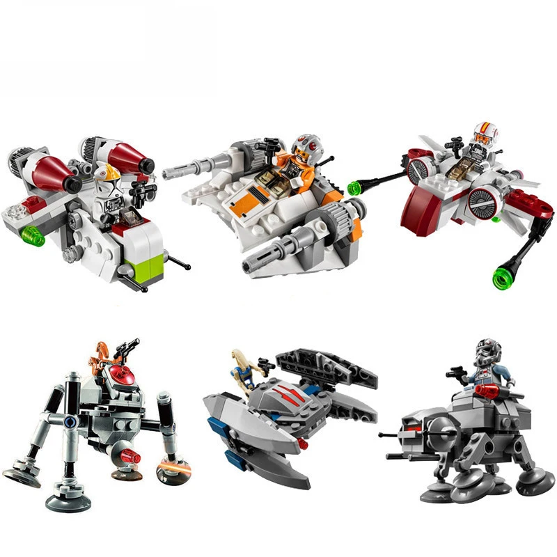 Новые Звездные войны атака клона Hailfire Droid эксклюзивные фигурки строительные блоки кирпичи DIY игрушки для детей, подарки, совместимые 75085