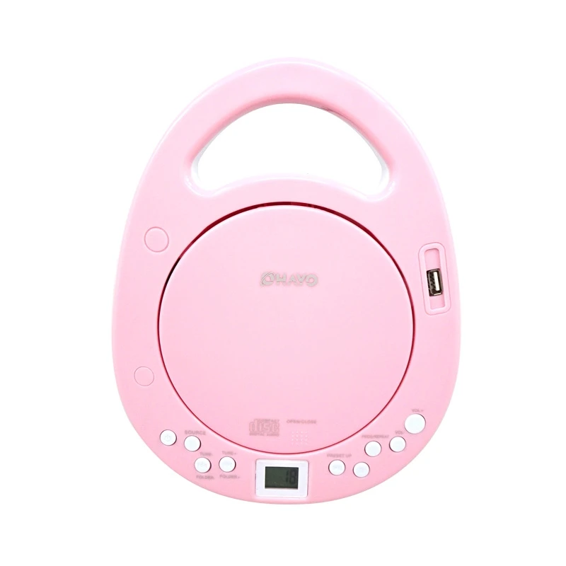 PC 8078 портативный CD плеер FM радио WMA MP3 воспроизведение с разъемом USB AUX наушники