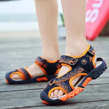 

Verktaka 2020 Summer Boys Beach Closed toe Sandals for Outdoor High quality Brand Boy Shoes Kids Slippers Sandal Sandalen jongen