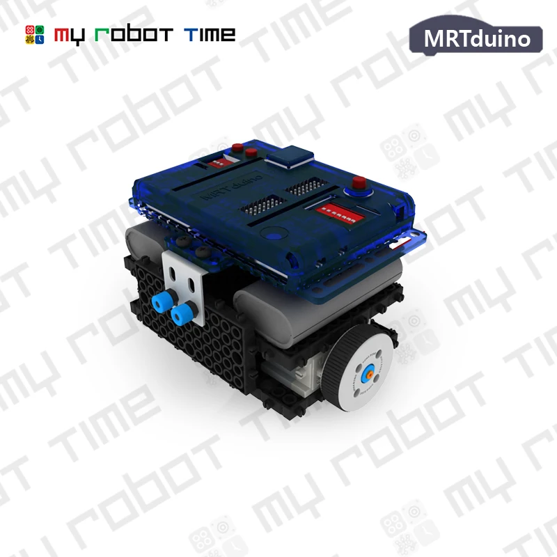 

MRT-Duino Aluminum DIY Educational Programmable Robot for Kid Learning Scratch STEM Robot Arduino Starter Kit for Kid Toy