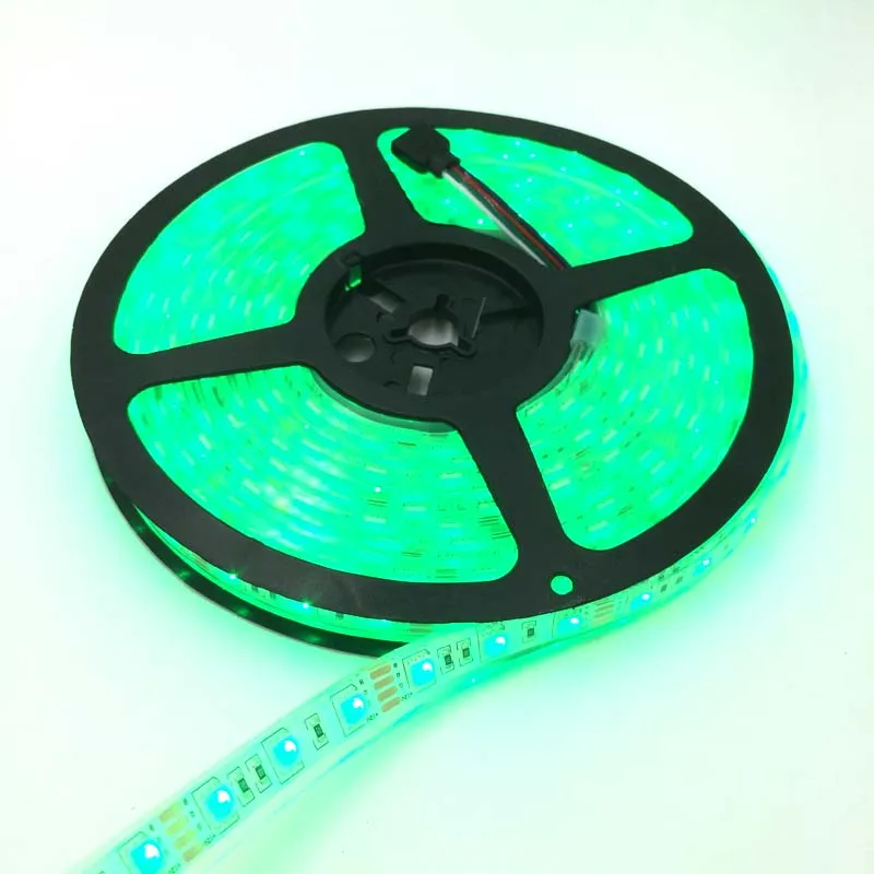 IP 68 5 М 5050 SMD Светодиодные ленты светильник 12V IP68 Водонепроницаемый 300 LED