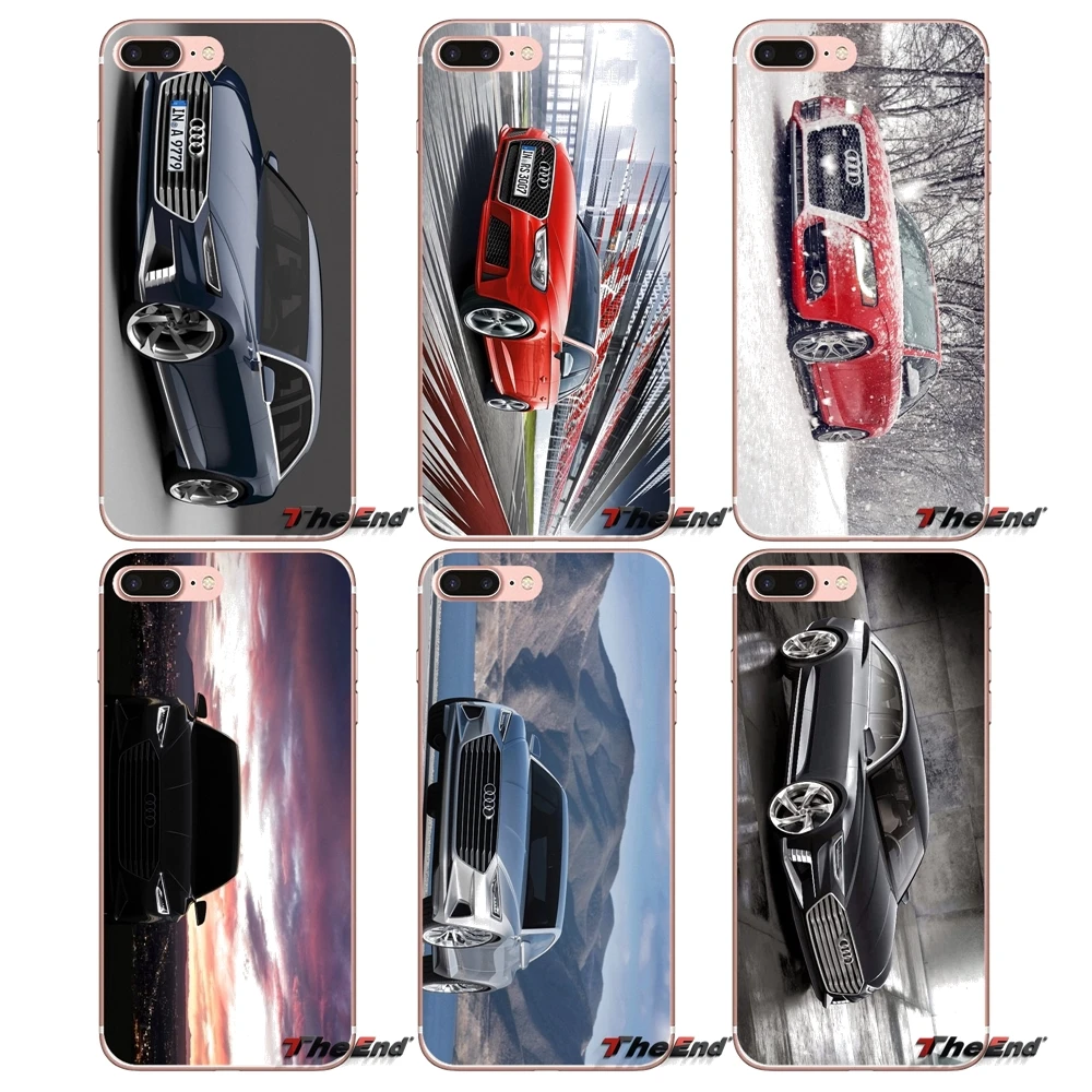 

For Huawei G7 G8 Ascend P7 P8 P9 Lite Honor 4C 5X 5C 6X Mate 7 8 9 Y3 Y5 Y6 II Pro Luxury Audi Prologue Avant Car Phone Case