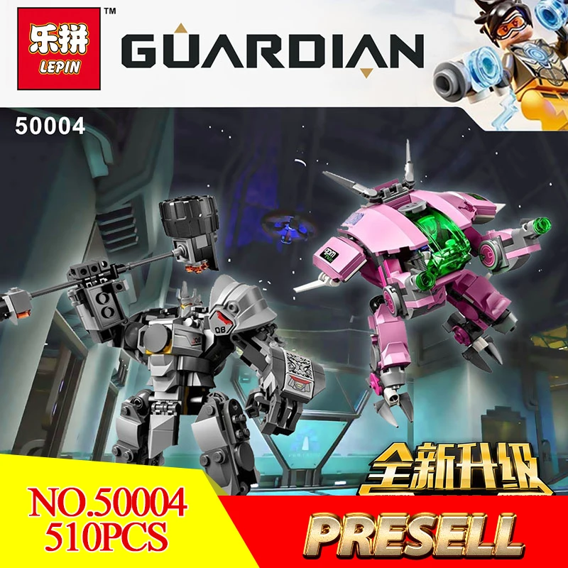 

Lepin 50004 Overwatching Games Compatible Legoing 75973 D.Va & Reinhardt Set Building Blocks Bricks Educational Toys Christmas