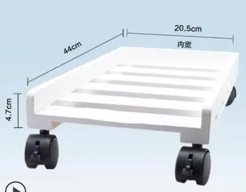 

Solid wood computer case tray PC host bracket Mobile cooling CPU shelf