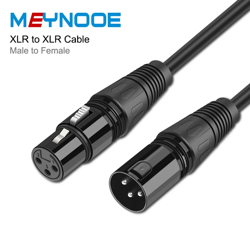 HiFi XLR Jack Cable Karaoke Microphone Sound Speaker Cannon Audio Cable XLR Cable Male to Female Stereo TRS for Amplifier Mixer HiFi XLR Jack Cable Karaoke Microphone Sound Speaker Cannon Audio Cable XLR Cable Male to Female Stereo TRS for Amplifier Mixer