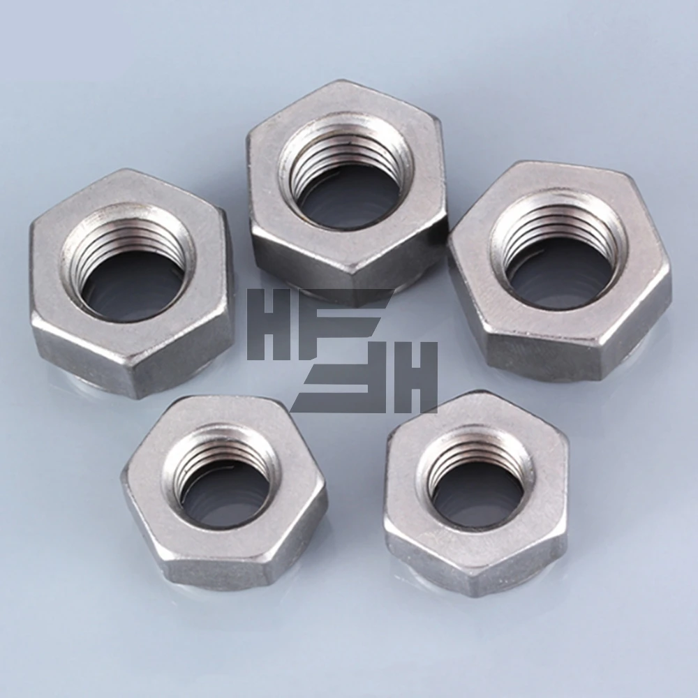 DIN980 304 stainless steel metal self locking nut Hexagonal lock Locking screw cap M4 M24Nuts