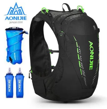 

AONIJIE 10L Lightweight Hydration Backpack Bag Water Bladder Rucksack Cycling Hiking Marathon Running Race Backpack