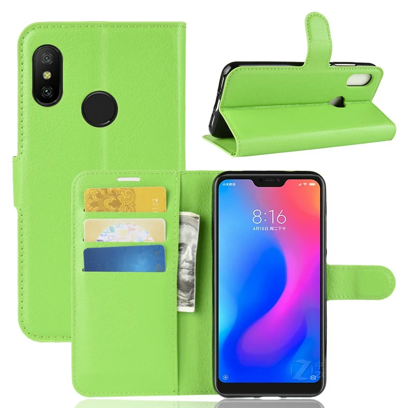 Чехол бумажник для Xiaomi A3 кожаный чехол Mi 9 SE Mi8 A2 Lite откидной Mix 2s 3 A1 8 Poco F1