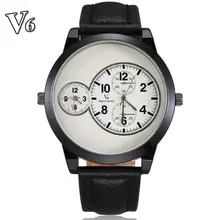 V6 V0171 Fashion Men Quartz Watches Sport Watches Casual Luxury Watches Relogio Relojes Clock Hours Dress Watches