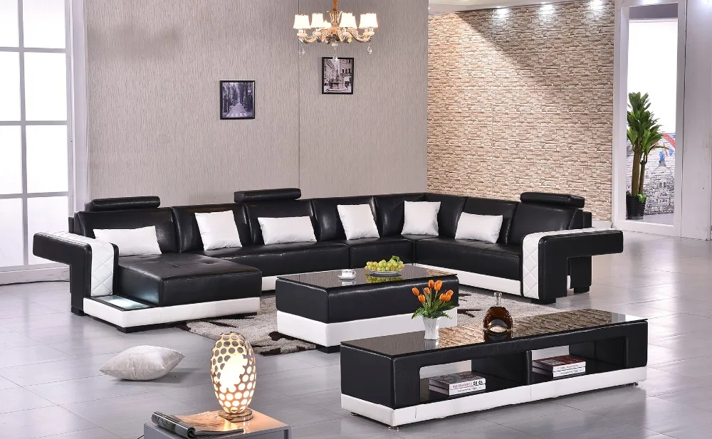 2018 Reel Muebles Muebles De Sala Precipite Sectionnel Canape