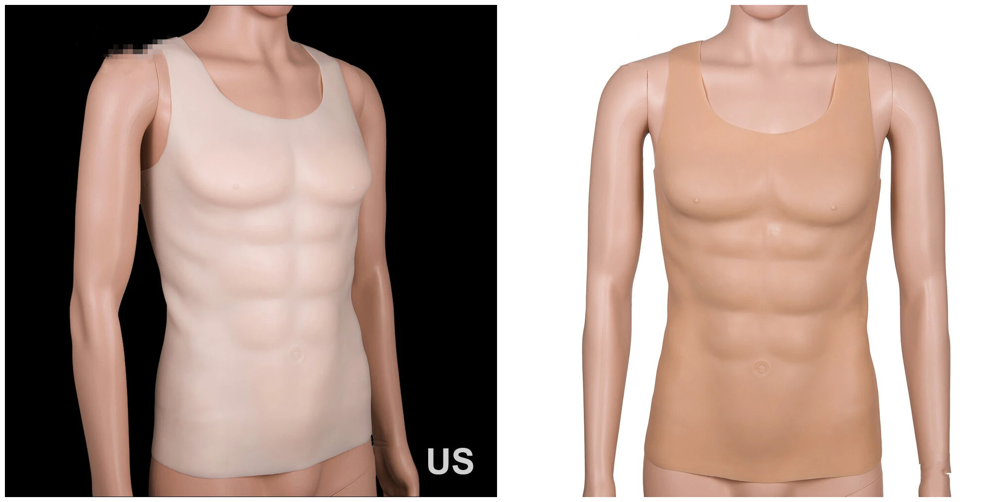 

Stronger Man Dress Party Silicone Muscle Man Cloth Artificial Simulation Muscles Shaper Bodysuit Men Cosplay Dress Halloween