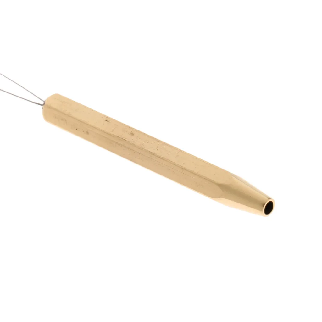 Bobbin Threader Jig and Fly Tying Tool Tying Bobbin Threader Half Hitch Tools Fly Fishing Accessories 
