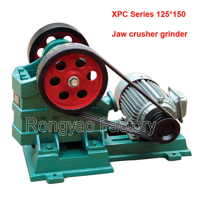 PE 125*150 500 3000kg/H Jaw Crusher Ore crusher Laboratory crusher