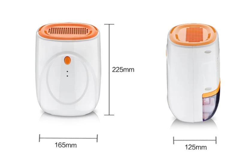 Портативный мини-осушитель 25 Вт Электрический тихий осушитель воздуха 100-240 в совместимый осушитель воздуха для дома ванной комнаты офиса