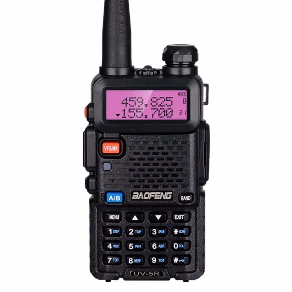 BaoFeng UV 5R портативная рация VHF/UHF Двухдиапазонная двухсторонняя радио
