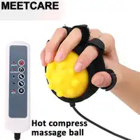 Electric Hand Massage Ball Hot Compress Stroke Hemiplegia Finger Rehabilitation Training Machine Finger Recovery Equipment Train