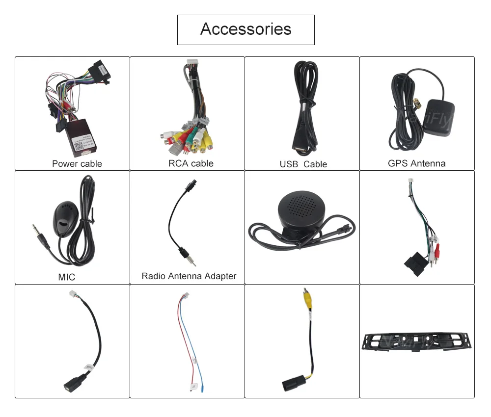 Excellent NaviFly Tesla style IPS Screen Auroradio GPS navigation Android 8.1 Car multimedia player for Ford FOCUS 2012-2017 11