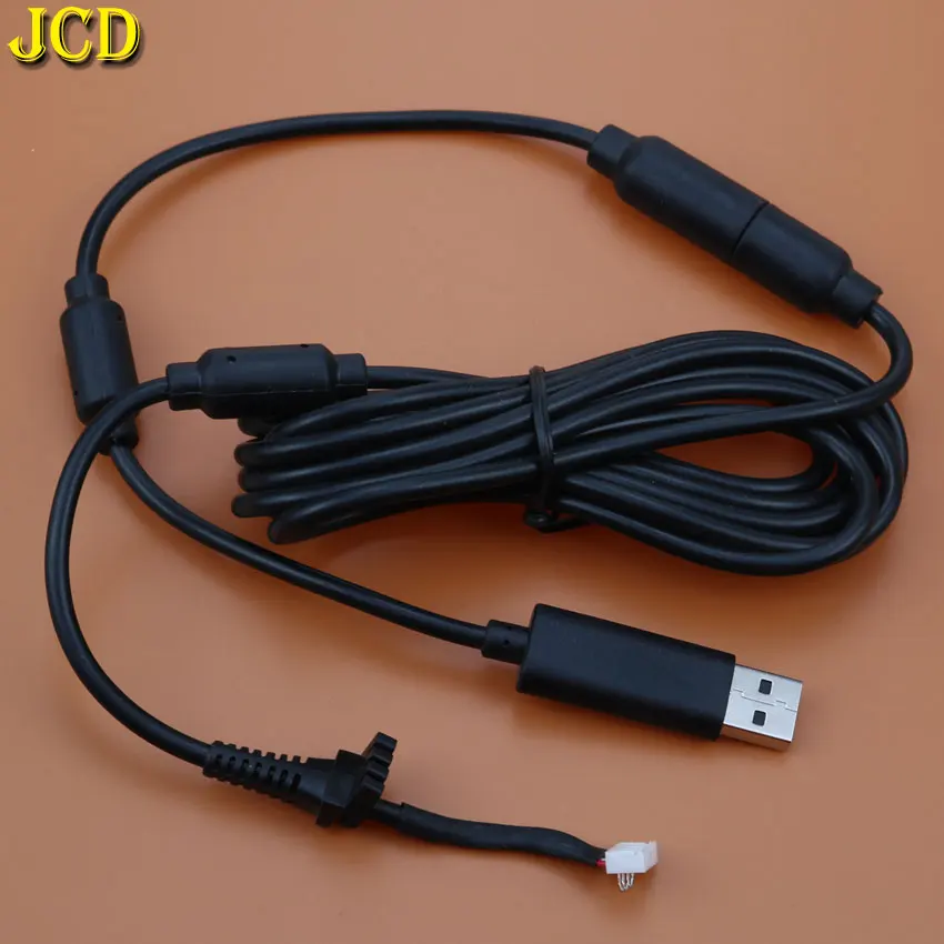 

JCD 1PCS USB 4Pin Line Cord Cable + Breakaway Adapter Replacement Fit For MicroSoft Xbox 360 Wired Controller AA4258-AA4259