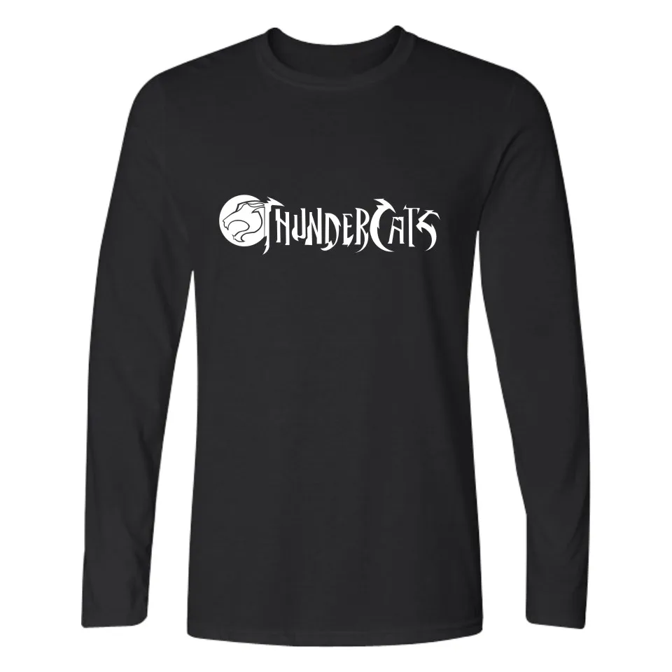 Аниме Thundercats мультфильм футболка с длинным рукавом Осенняя модная мужская