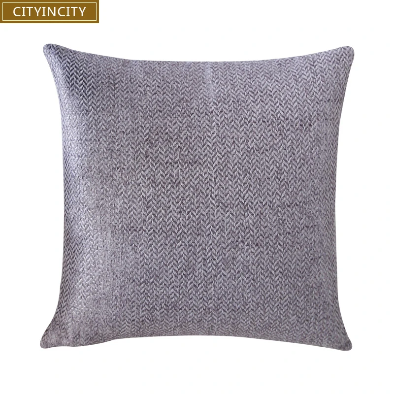 

CITYINCITY mountain Cushion Cover Jacquard Pillow Case Pillow cover Home modern decorative For sofa bed car seat 45x45 50x50