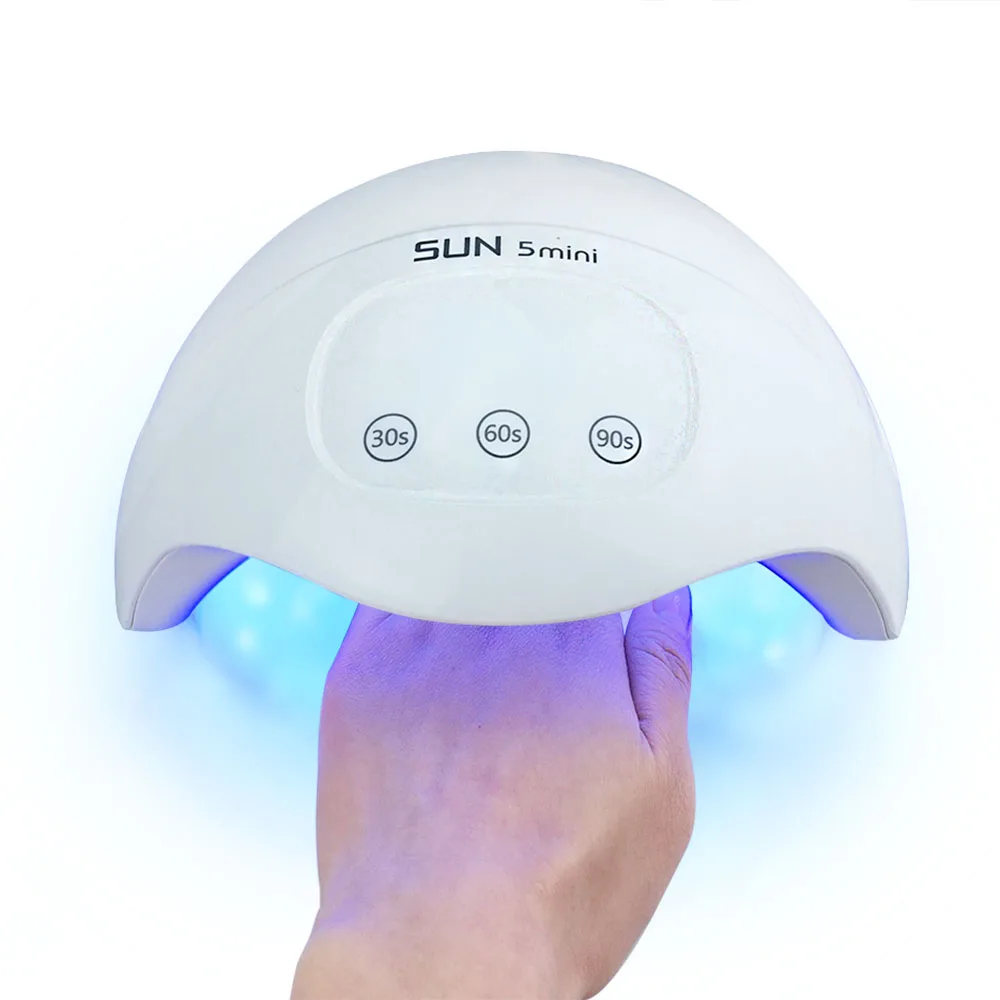 SUN5 mini UV LED Lamp Nail 24W/30W UV Lamp Nail Gel Polish Machine