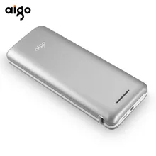 Aigo Power Bank 20000mAh External Battery Portable Mobile Phone Charger quick charge Powerbank for iPhone Xiaomi Samsung iphone