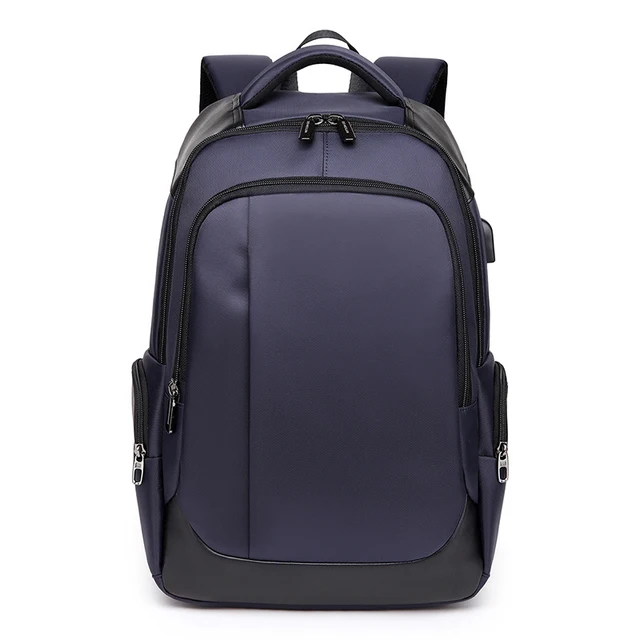 large waterproof nylon backpack men school bags for teenage boy