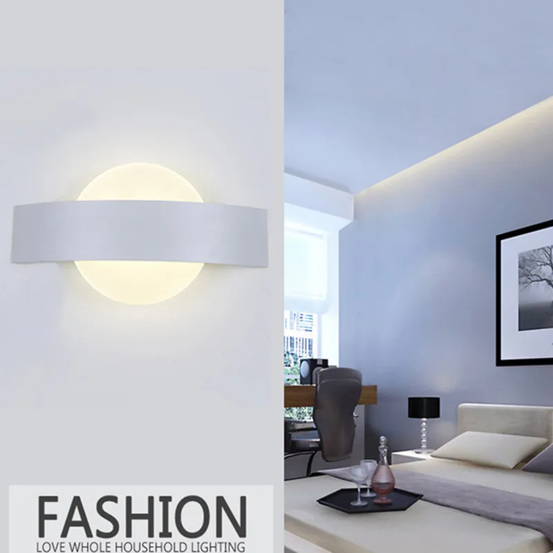 arc plus square or round led wall lamp (3)