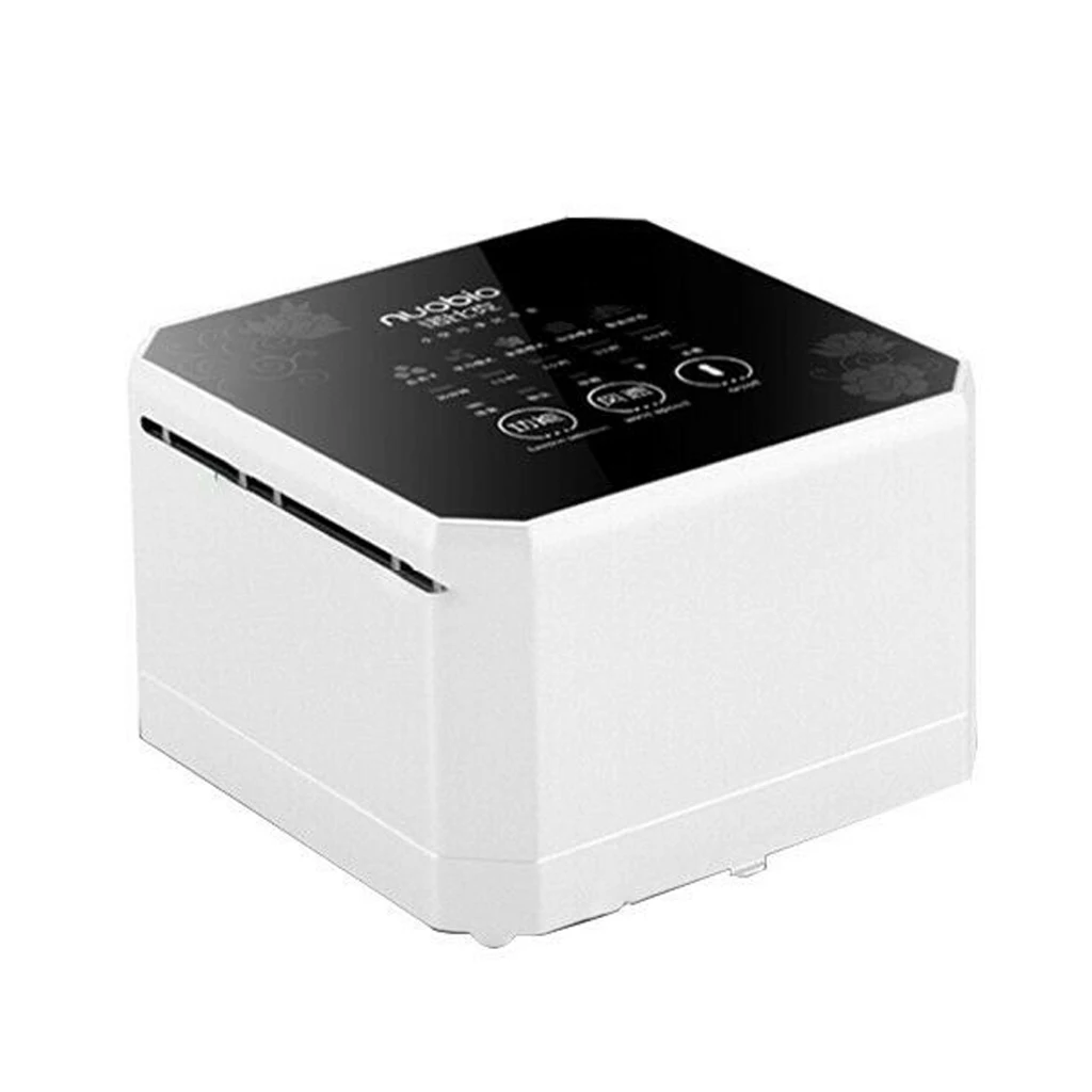 Nobico 220 В 5 Вт домашний маленький настольный очиститель воздуха для спальни тихий очиститель озона ионизатор с европейской вилкой - Цвет: White