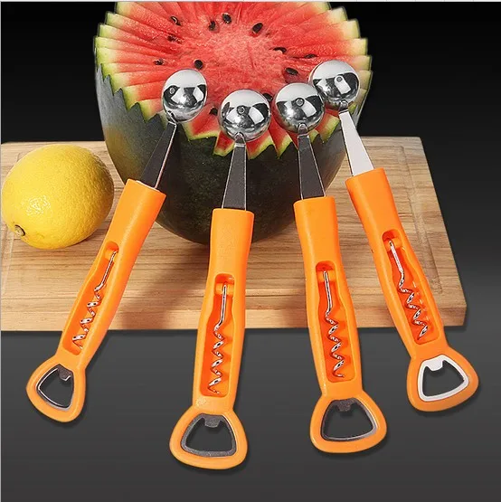 1PC Ice Cream Dig Ball Scoop Spoon Baller DIY Assorted Cold Dishes Tool