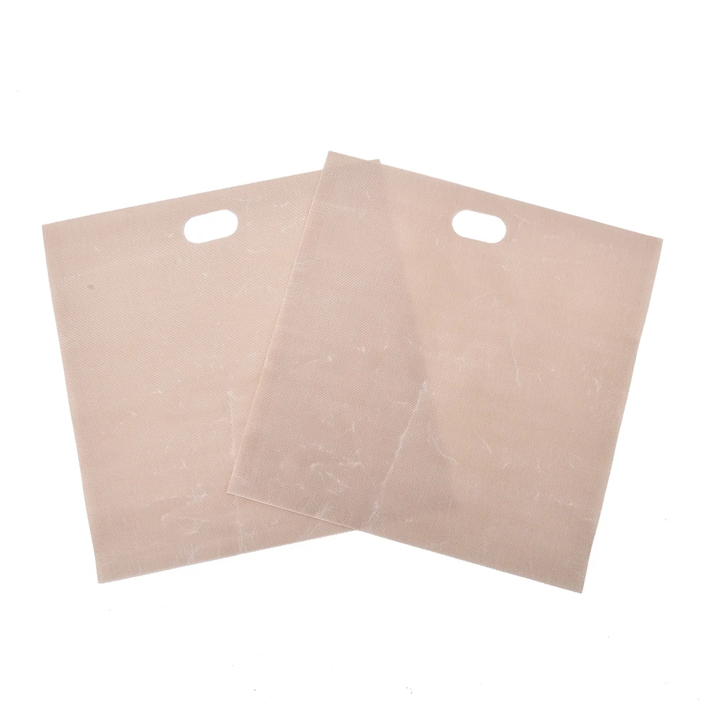 2Pcs Non Stick Reusable Heat-Resistant Toaster Bags Sandwich Fries Heating Bags Outdoor Tableware Camping Hiking Tools
