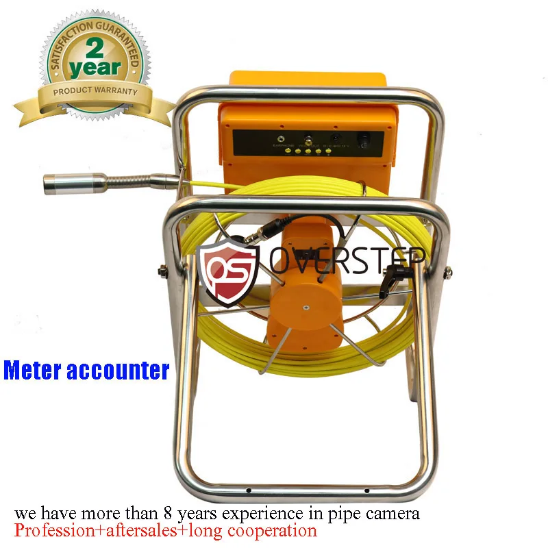 30 м 512 HzTransmitter CCTV фабрика подземный трубы Канализационные камеры для канализационных труб, сток осмотра трубы с счетчика