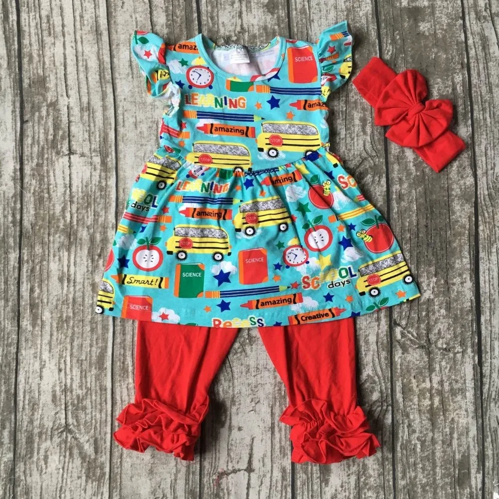 kids girls boutique clothing baby girls back to school clothing