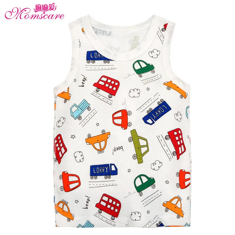 Mom's care Summer Pure Cotton Childrens Clothes Baby Boys Girls Infant