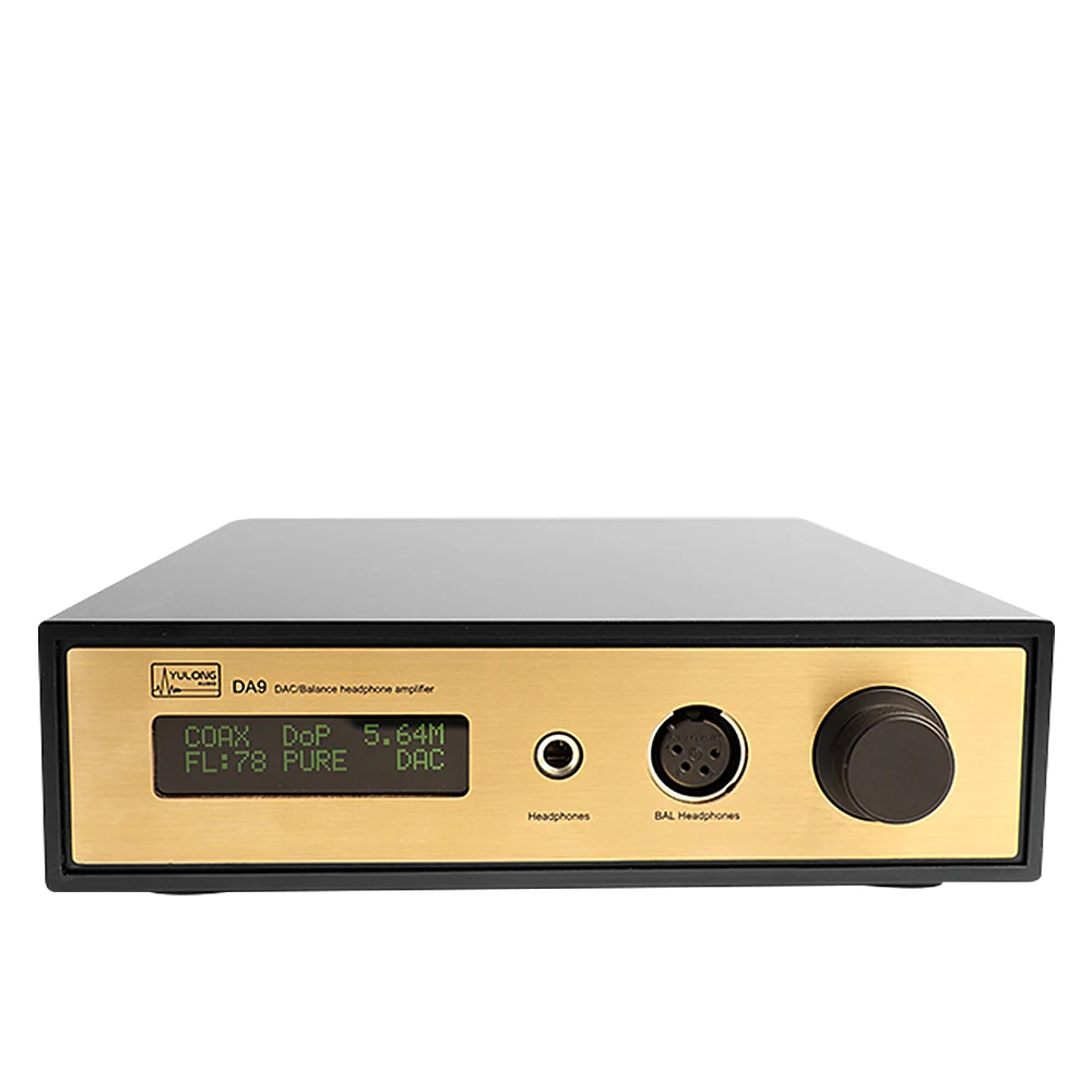

DAART YuLong DA9 AK4497 DSD DAC 384kHz/32Bit Balance Headphone Amplifier DSD128 PCM384K D/A Converter
