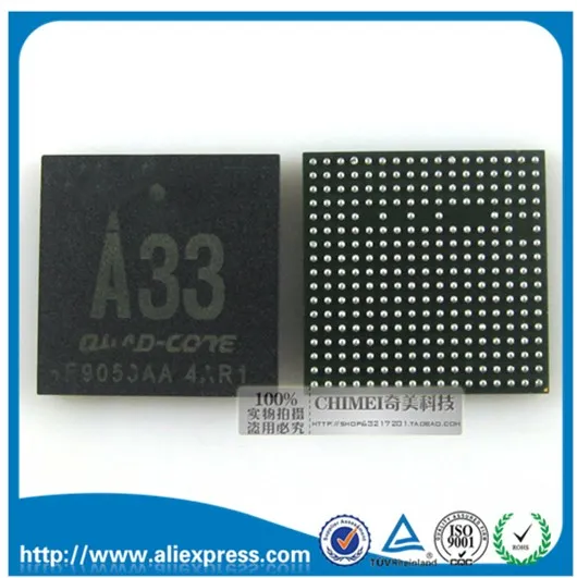 

New original A33 Tablet PC CPU chip quad-core processor full Chi