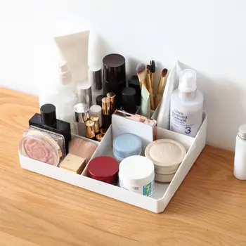 

Durable Women Cosmetic Organizer Cases Makeup Storage Container Box Jewelry Display Holder