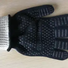 Безопасность на рабочем месте труда силиконовые Принадлежности для шашлыков термостойкие Прихватки для мангала стандартам ЕС: en407, en420, CE Сертификация