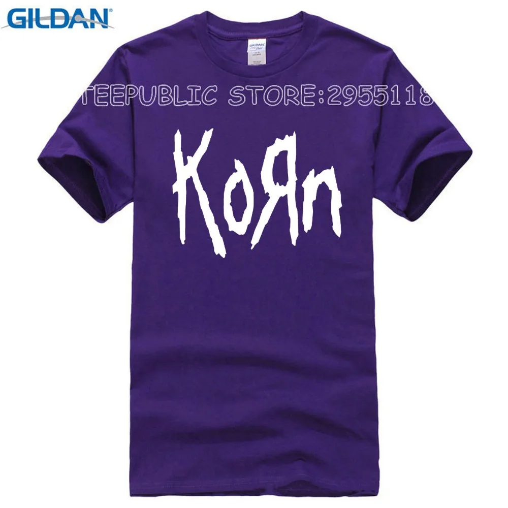 New mens t shirts fashion 2017 Korn Metal Rock band Logo Graphic T Shirt Cotton O Neck short sleeve Tee Shirt hip hop Sizejpg6jpg6jpg6jpg6jpg6jpg6jpg6
