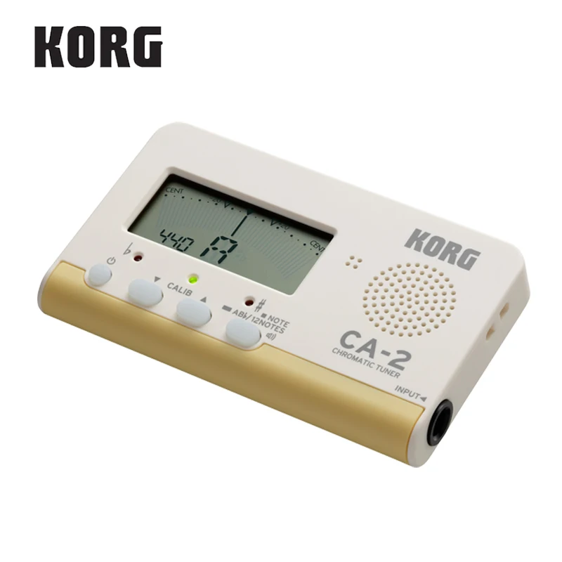 Компактный хроматический тюнер KORG CA2 универсальный для