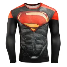 Superman font b 3D b font font b Printed b font font b T shirts b